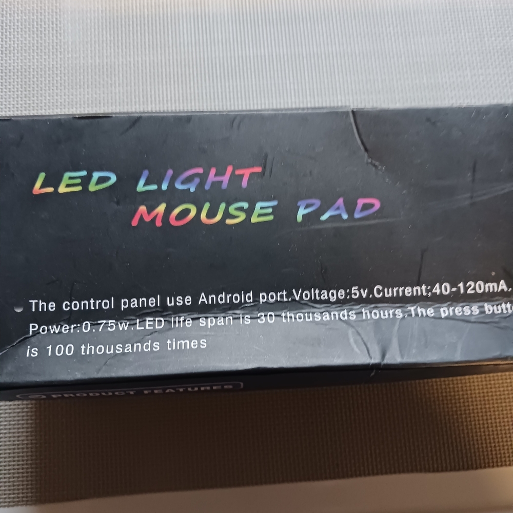 Led light mouse pad - Picture 13 of 14